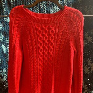 Small Red Gap Sweater
